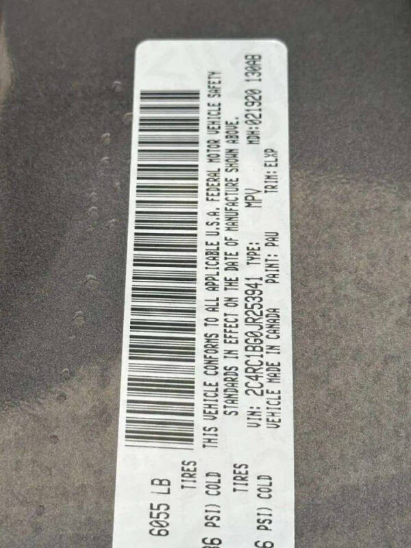 2018 Chrysler Pacifica Touring L