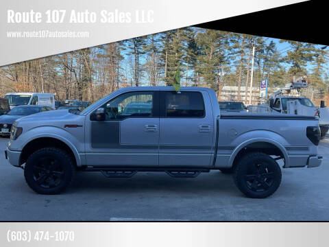 2013 Ford F-150 for sale at Route 107 Auto Sales LLC in Seabrook NH