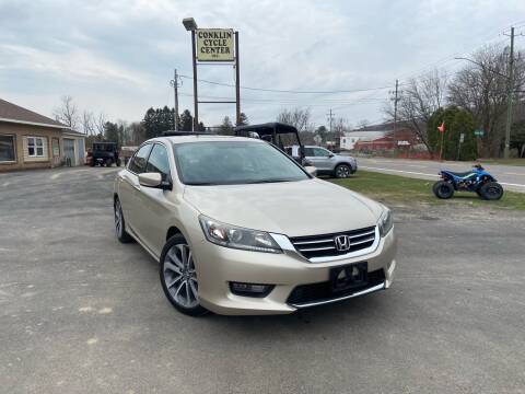 2014 Honda Accord for sale at Conklin Cycle Center in Binghamton NY