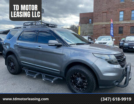 2014 Ford Explorer for sale at TD MOTOR LEASING LLC in Staten Island NY