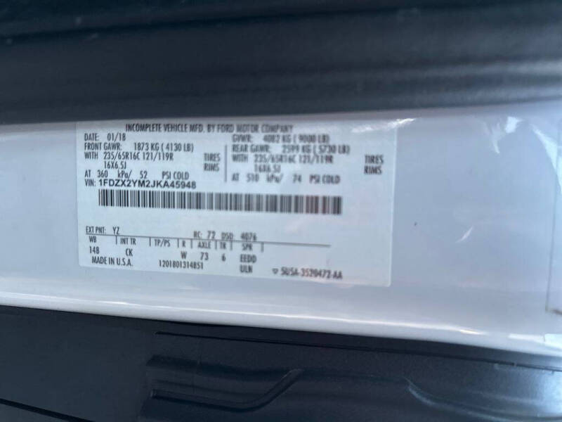 2018 Ford Transit 350 XLT