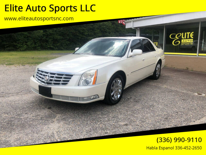 2009 Cadillac DTS for sale at Elite Auto Sports LLC in Wilkesboro NC