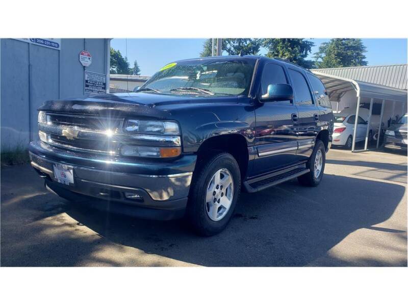 2006 Chevrolet Tahoe for sale at H5 AUTO SALES INC in Federal Way WA
