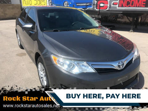 2012 Toyota Camry for sale at ROCK STAR TRUCK & AUTO LLC in Las Vegas NV