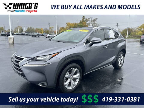 2017 Lexus NX 200t for sale at White's Honda Toyota of Lima in Lima OH
