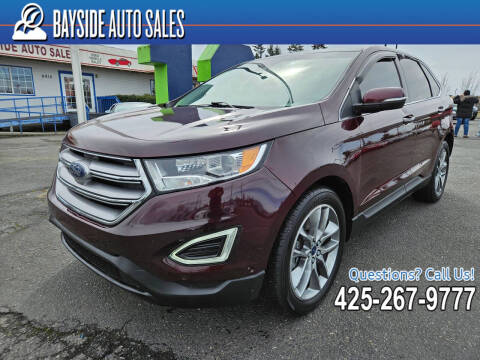 2017 Ford Edge for sale at BAYSIDE AUTO SALES in Everett WA