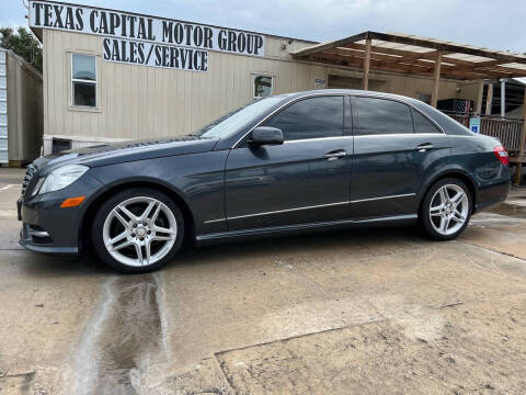 2013 Mercedes-Benz E-Class for sale at Texas Capital Motor Group in Humble TX