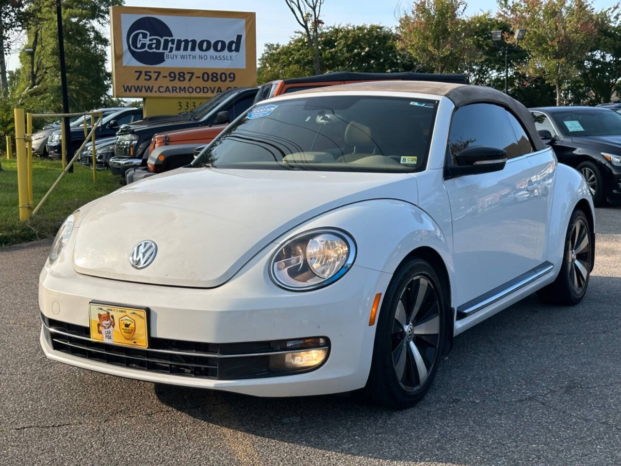 2013 Volkswagen Beetle Convertible for sale at CarMood in Virginia Beach, VA