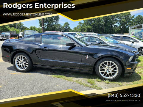 2013 Ford Mustang for sale at Rodgers Enterprises in North Charleston SC