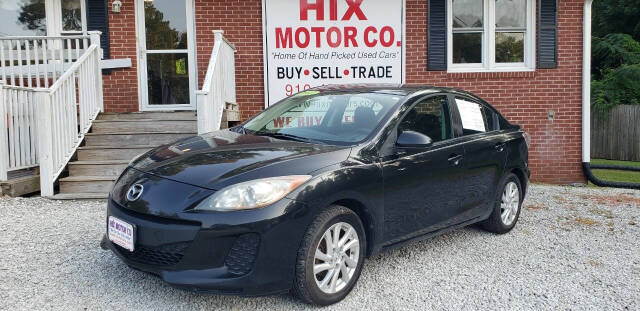 2012 Mazda Mazda3 for sale at Hix Motor Co in Jacksonville, NC