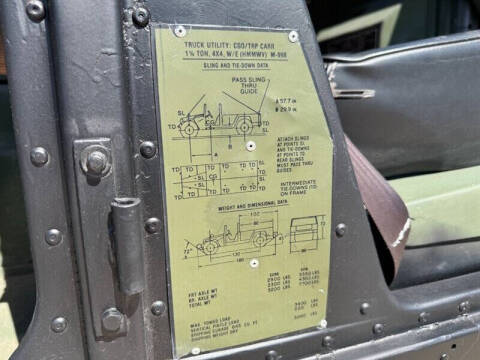 1987 AM General HMMWV