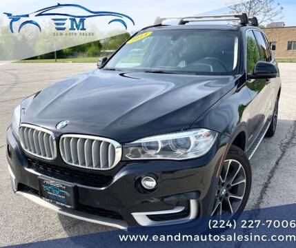 2014 BMW X5 for sale at E and M Auto Sales in Elgin IL