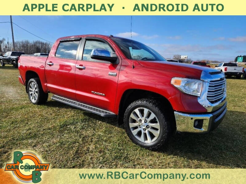 2016 Toyota Tundra for sale at R & B Car Co in Warsaw IN