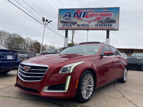 2016 Cadillac CTS for sale at ANF AUTO FINANCE in Houston TX