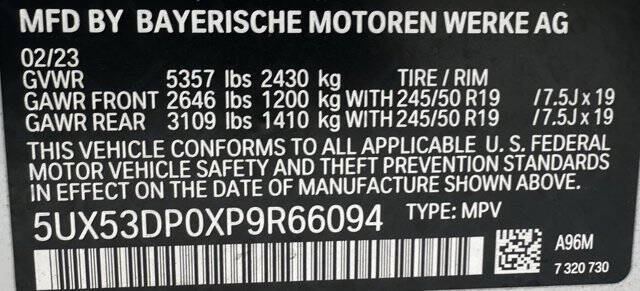 2023 BMW X3 xDrive30i