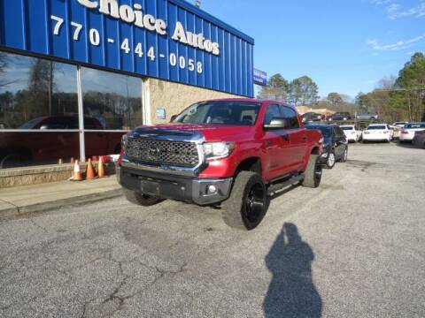 2020 Toyota Tundra for sale at Southern Auto Solutions - 1st Choice Autos in Marietta GA