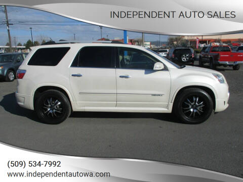 2011 GMC Acadia for sale at Independent Auto Sales in Spokane Valley WA