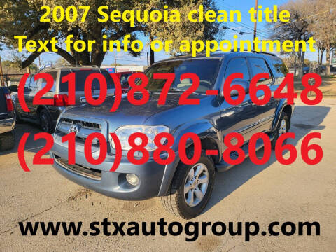 2007 Toyota Sequoia for sale at STX Auto Group in San Antonio TX