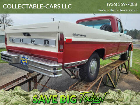 1970 Ford F-100 for sale at COLLECTABLE-CARS LLC - Classics & Collectables in Nacogdoches TX