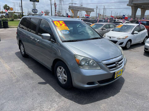 2005 Honda Odyssey for sale at Texas 1 Auto Finance in Kemah TX