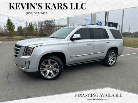 2016 Cadillac Escalade for sale at Kevin's Kars LLC in Richmond VA