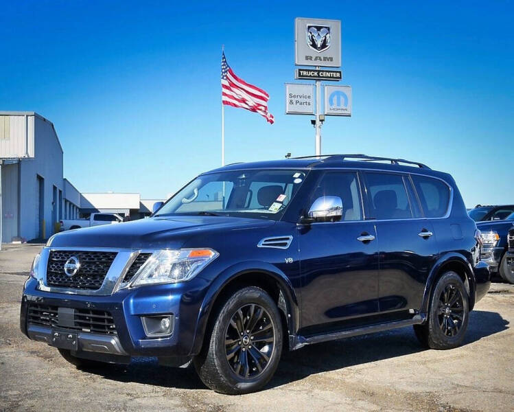 2019 Nissan Armada for sale at ACADIANA DODGE CHRYSLER JEEP in Lafayette LA