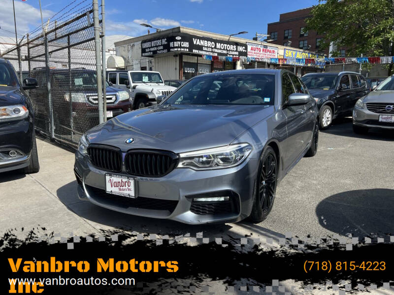 2017 BMW 5 Series 540i