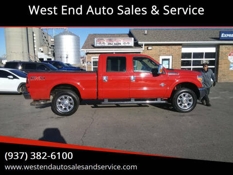 2011 Ford F-250 Super Duty for sale at West End Auto Sales & Service in Wilmington OH