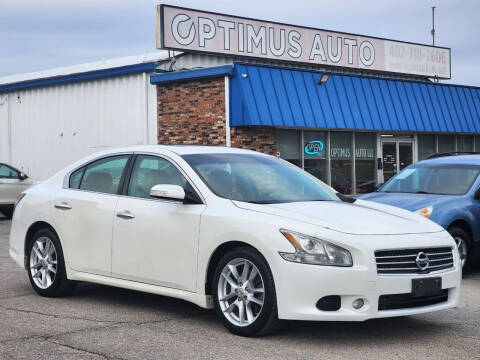 2009 Nissan Maxima for sale at Optimus Auto in Omaha NE