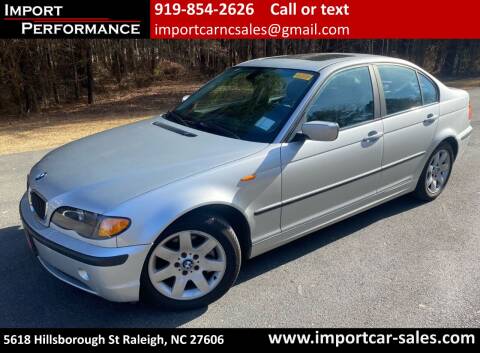 2003 BMW 3 Series for sale at Import Performance Sales in Raleigh NC