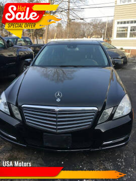 2013 Mercedes-Benz E-Class for sale at USA Motors in Revere MA