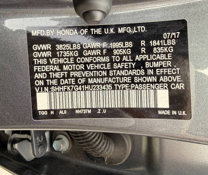 2017 Honda Civic Sport