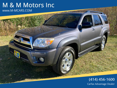 2008 Toyota 4Runner for sale at M & M Motors Inc in West Allis WI