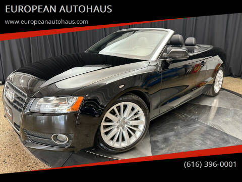 2011 Audi A5 for sale at EUROPEAN AUTOHAUS in Holland MI