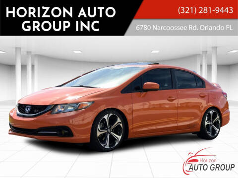 2015 Honda Civic for sale at HORIZON AUTO GROUP INC in Orlando FL