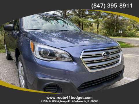 2016 Subaru Outback for sale at Route 41 Budget Auto in Wadsworth IL