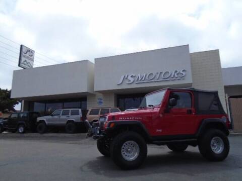 2004 Jeep Wrangler for sale at J'S MOTORS in San Diego CA
