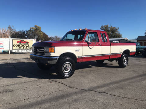 1989 Ford F-250 for sale at Cordova Motors in Lawrence KS