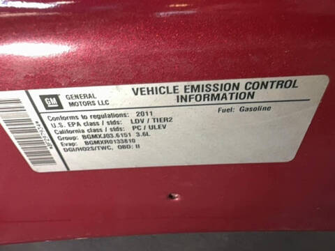 2011 Buick LaCrosse CXS