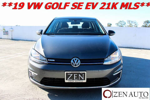 2019 Volkswagen e-Golf SE