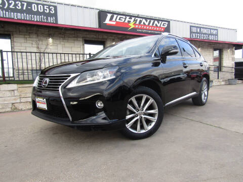 2015 Lexus RX 350 for sale at Lightning Motorsports in Grand Prairie TX