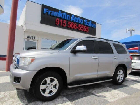 2008 Toyota Sequoia for sale at Franklin Auto Sales in El Paso TX