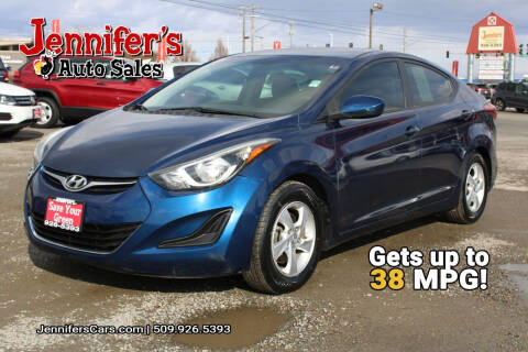 2015 Hyundai Elantra for sale at Jennifer's Auto Sales in Spokane Valley WA