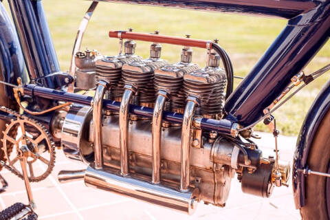 1911 Pierce 4 Cylinder Engine No. 1442