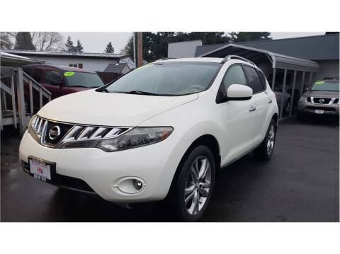 2009 Nissan Murano for sale at H5 AUTO SALES INC in Federal Way WA