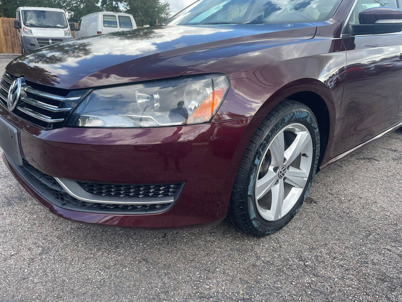 2014 Volkswagen Passat for sale at QUALITY PREOWNED AUTO in Houston, TX