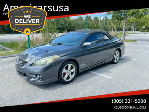 2007 Toyota Camry Solara for sale at Americarsusa in Hollywood FL