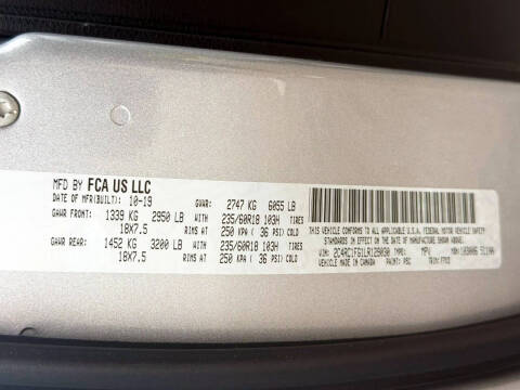 2020 Chrysler Pacifica Touring