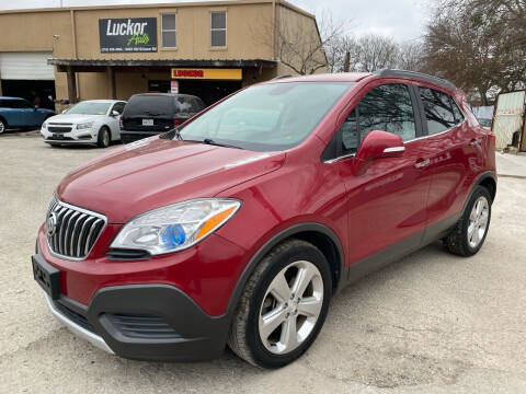 2016 Buick Encore for sale at LUCKOR AUTO in San Antonio TX