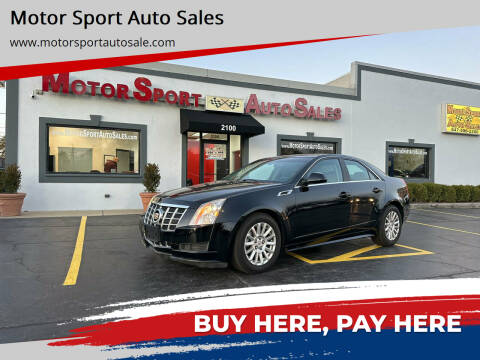 2013 Cadillac CTS for sale at Motor Sport Auto Sales in Waukegan IL